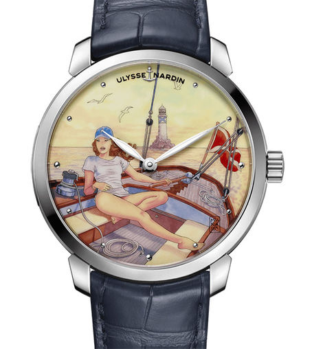 Ulysse Nardin Replica watch 3203-136LE-2 / MANARA.02 Classico Enamel Manara Swiss movement